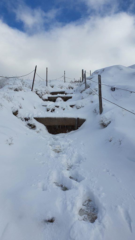 Wandern im Harz bei Schnee