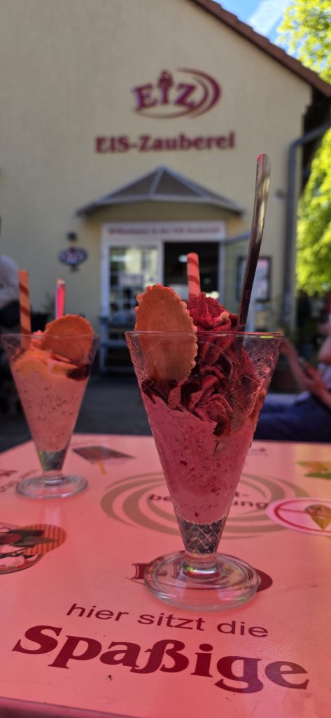Rheinsberg Tagesausflug EIZ Eis mit individuellen Zutaten