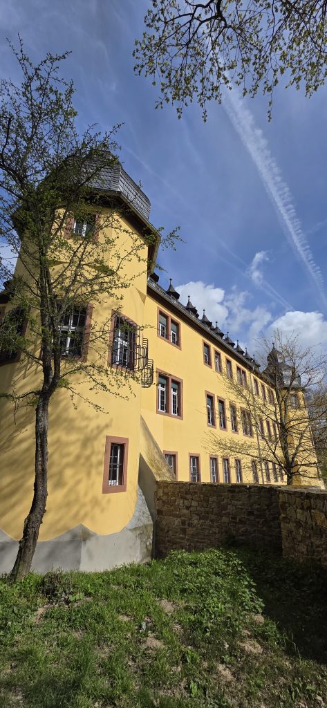 Weingut Schloss Vollrads während der Weinwanderung