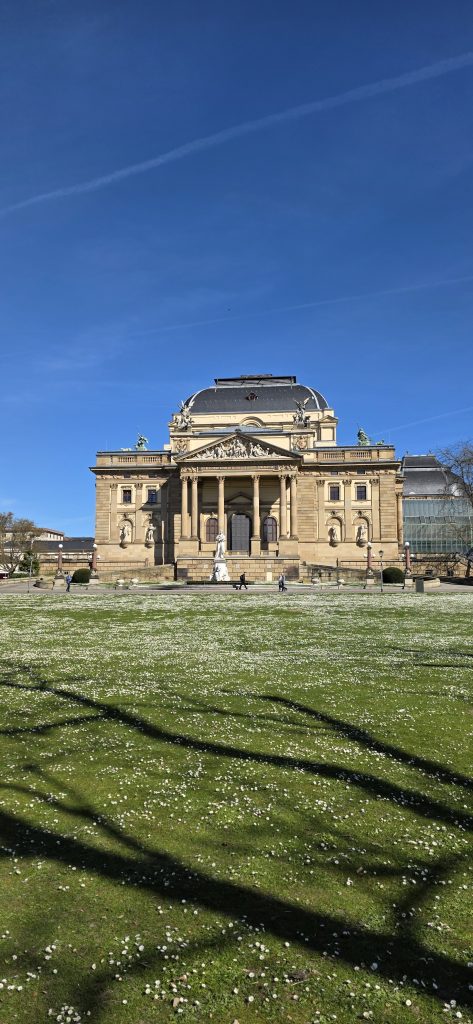 Adolfsallee mit historischen Gebäuden