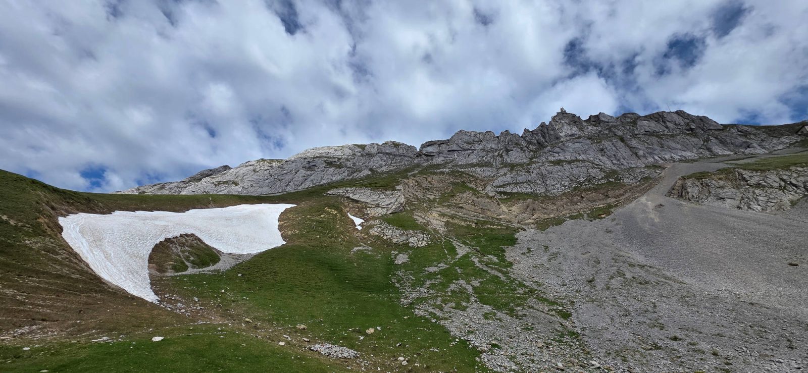 Blick zurück auf Pilatus