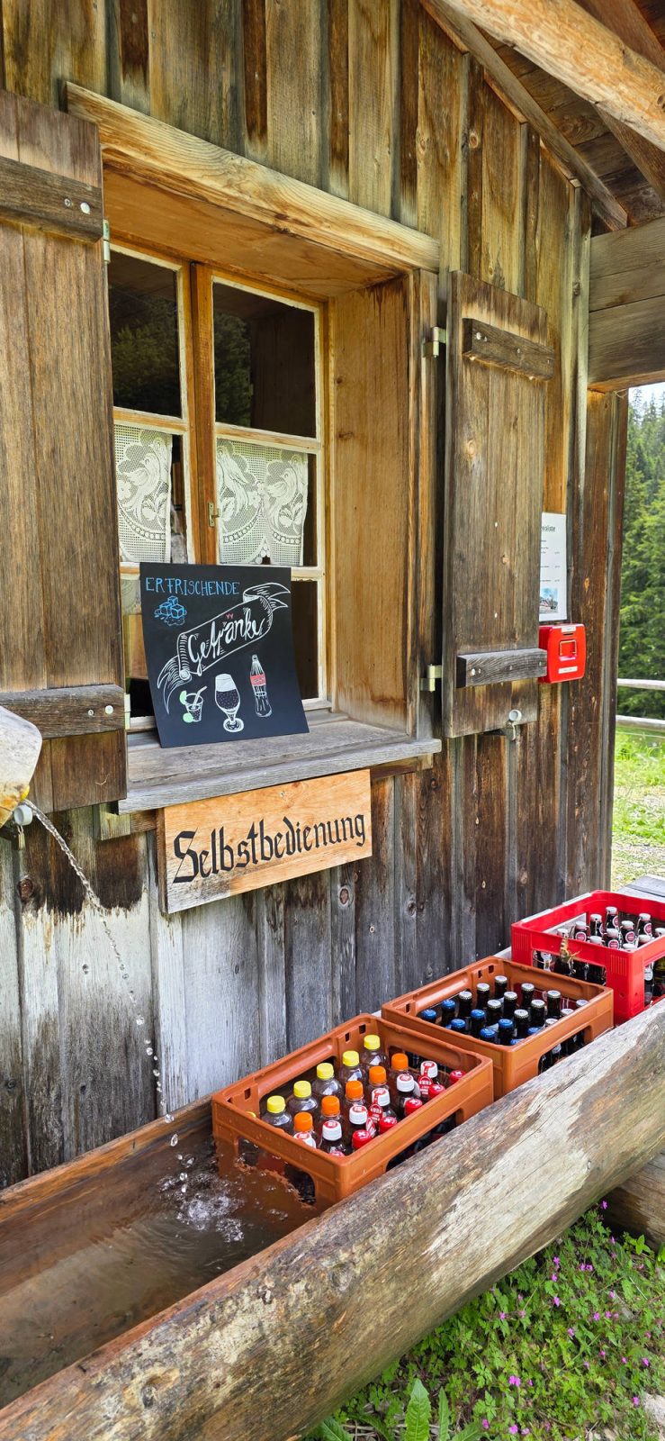 Selbstbedienung Alp