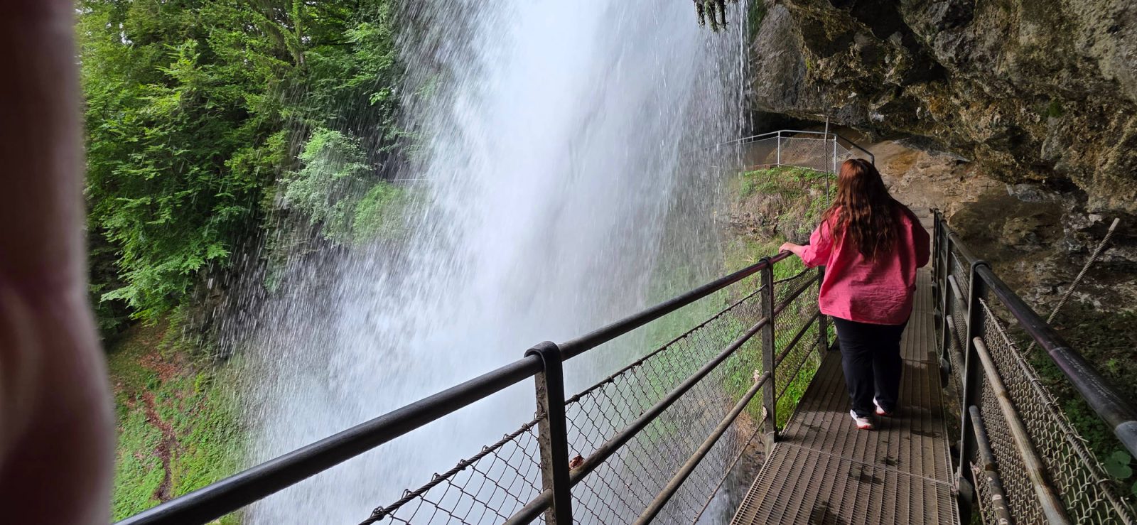 Hinterm Giessbachfall Schweiz
