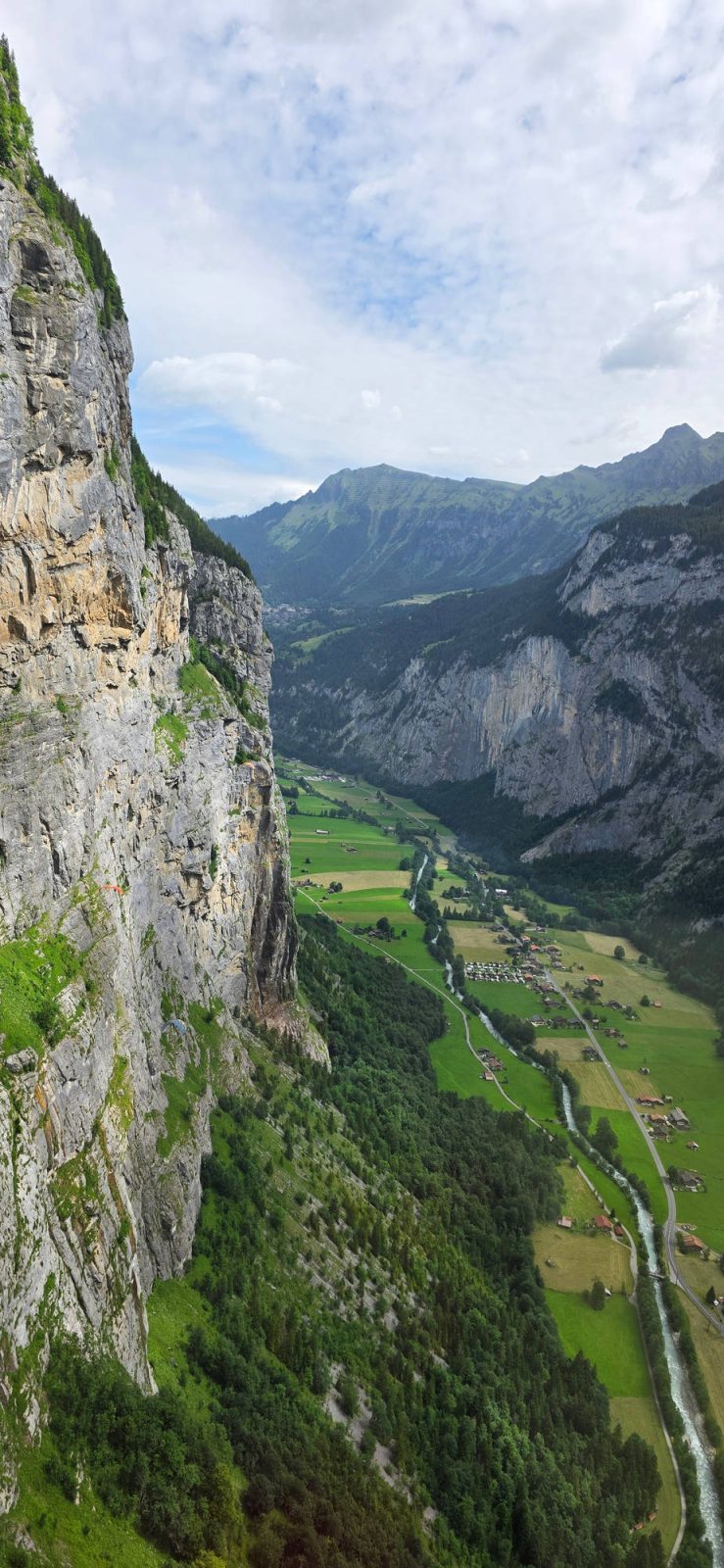 Mürren Wanderung Wasserfall Sprutz