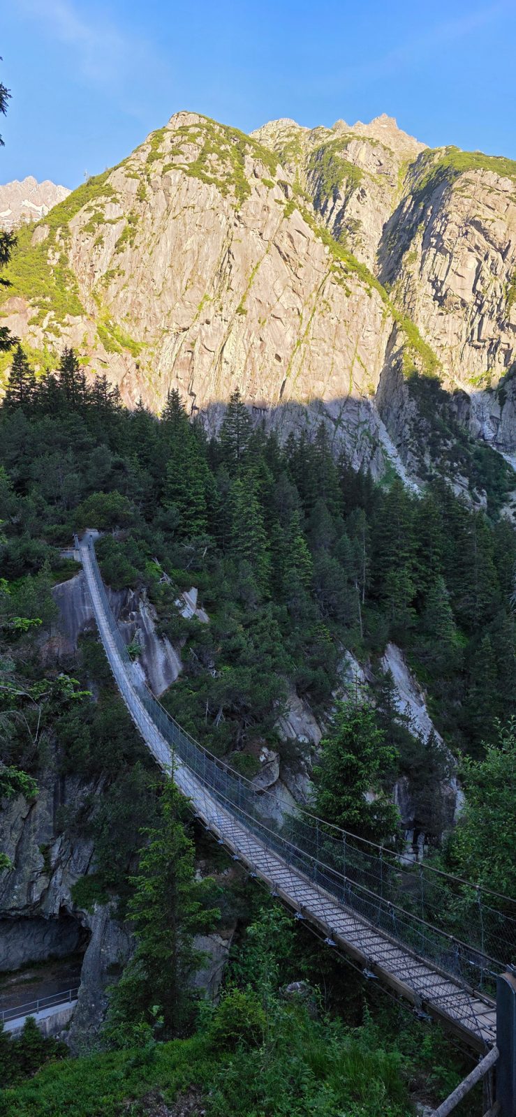 Gelmerbahn Hängebrücke