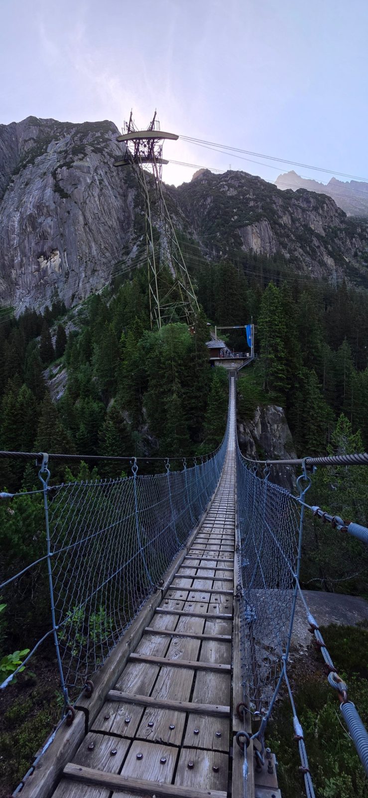 Gelmerbahn Hängebrücke