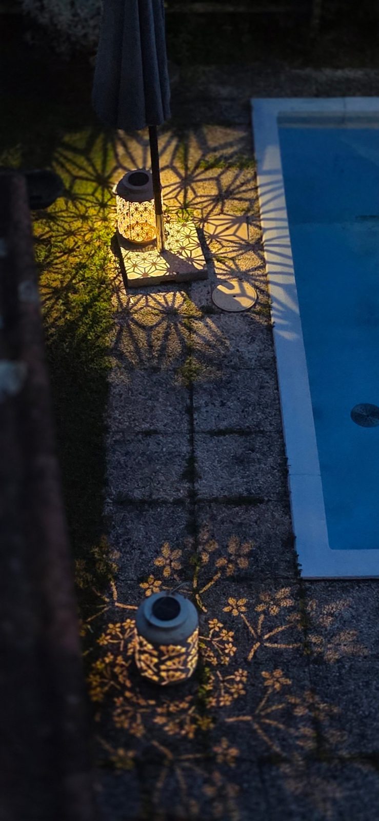 Pool der Ferienwohnung