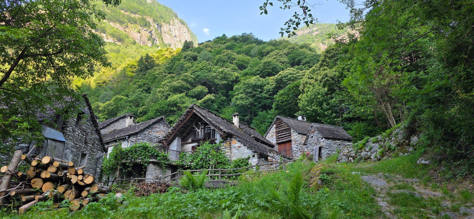 Spaziergang durchs Dorf