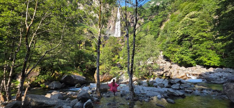 Foroglio Wasserfall