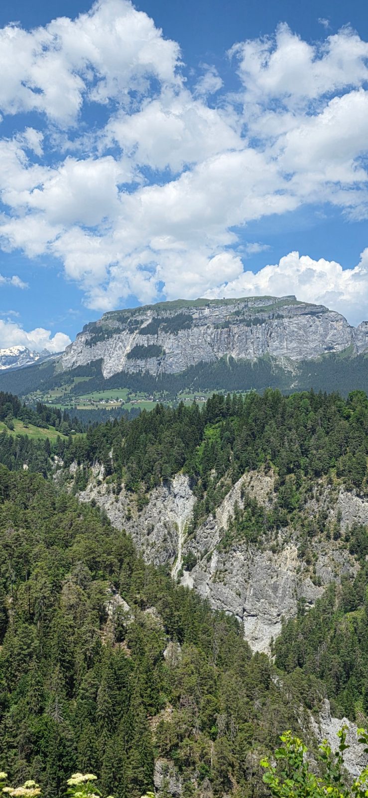 Rheinschlucht mit dem Auto