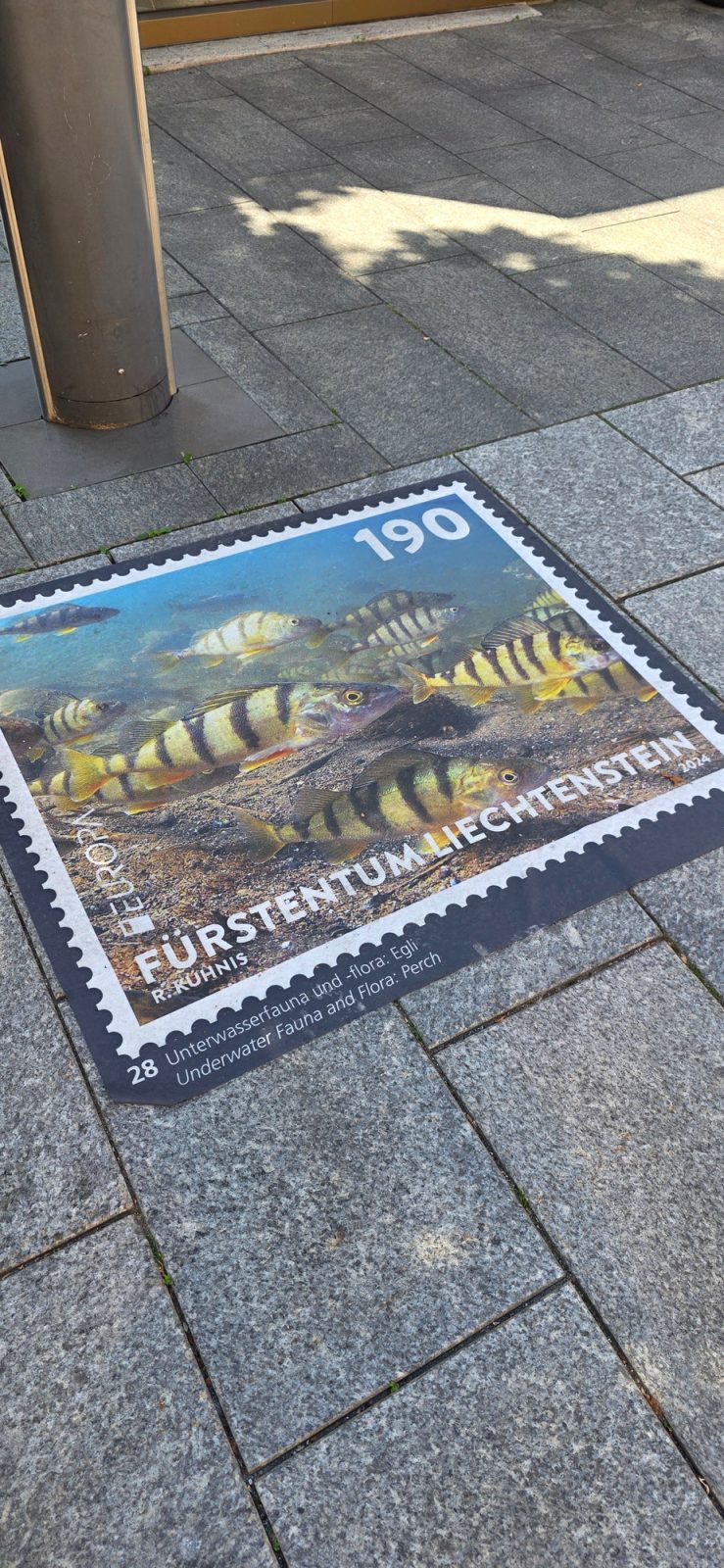 Briefmarken in Vaduz