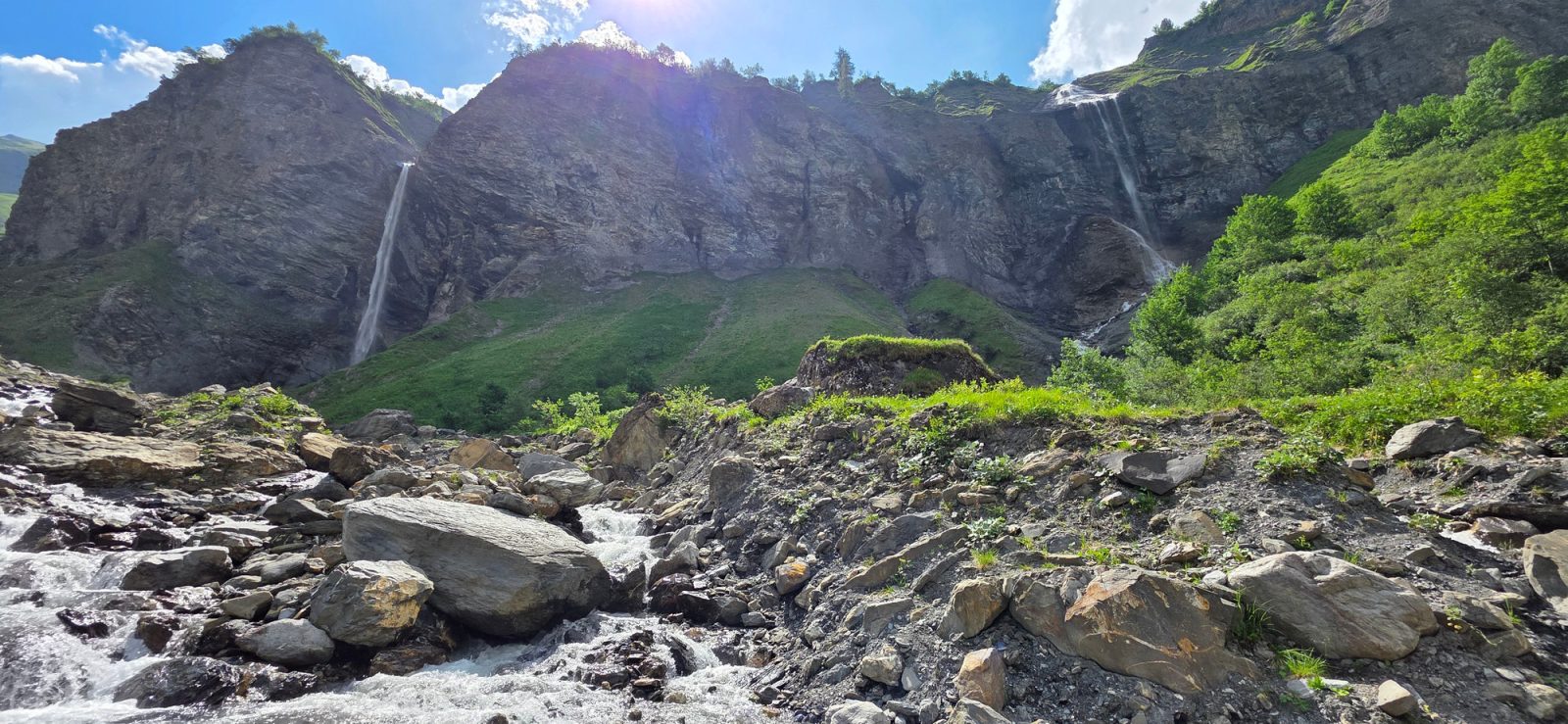 Wasserfall-Arena Batöni Wanderung