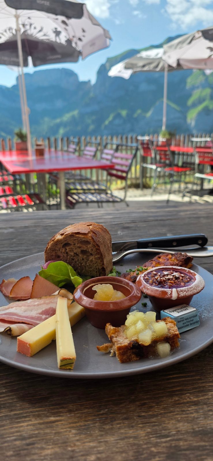 Frühstück auf dem Äscher