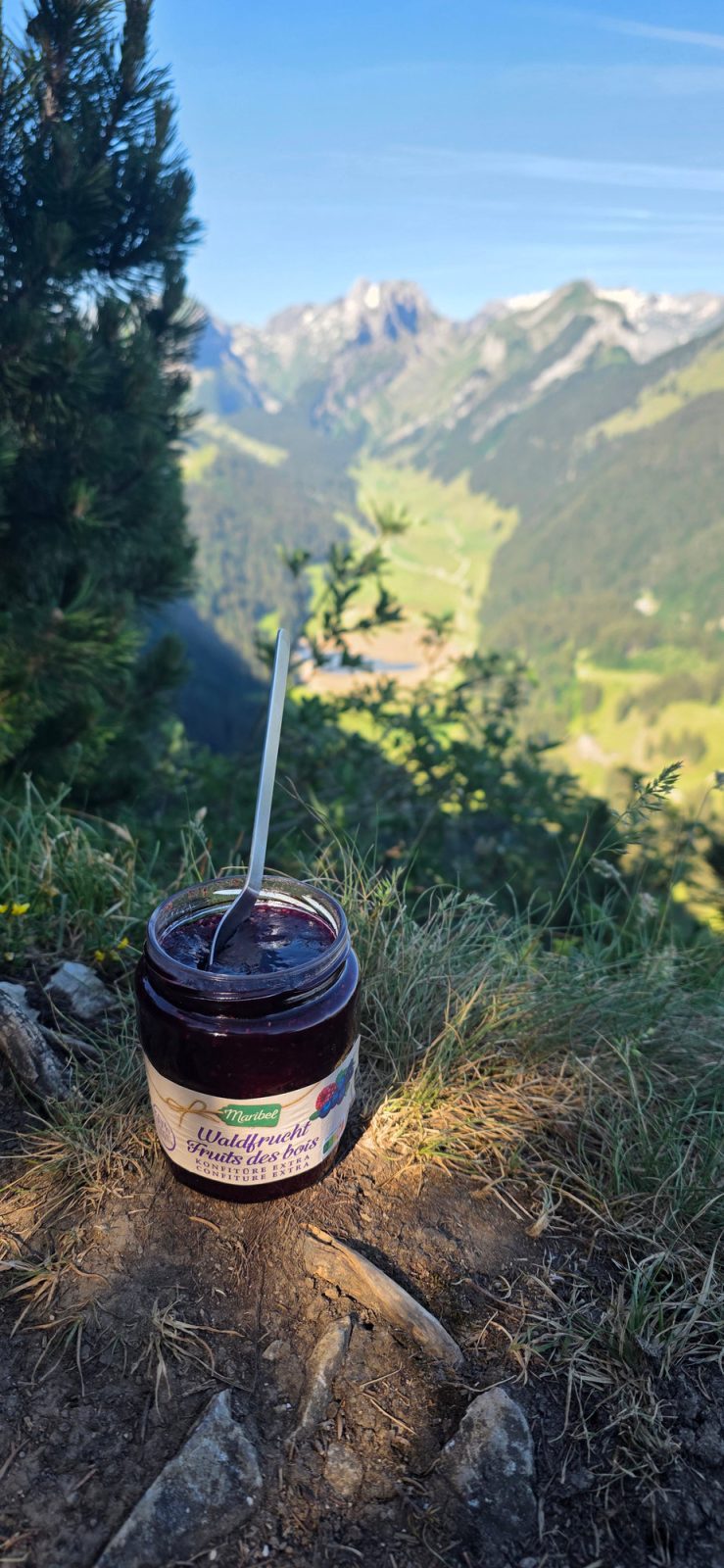 Frühstück am Berg