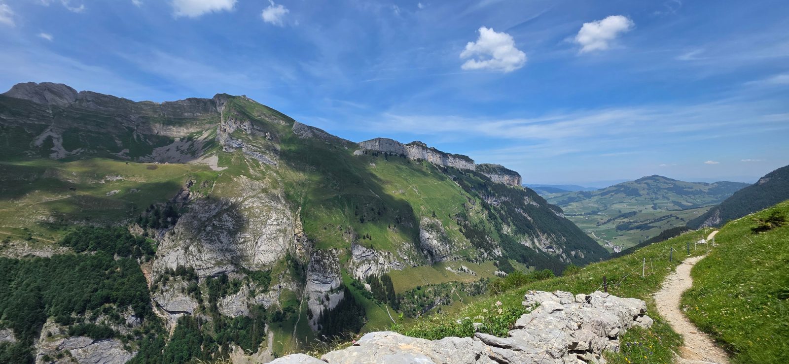 Bollenwees Widderalp Meglisalp Wasserauen Wanderung