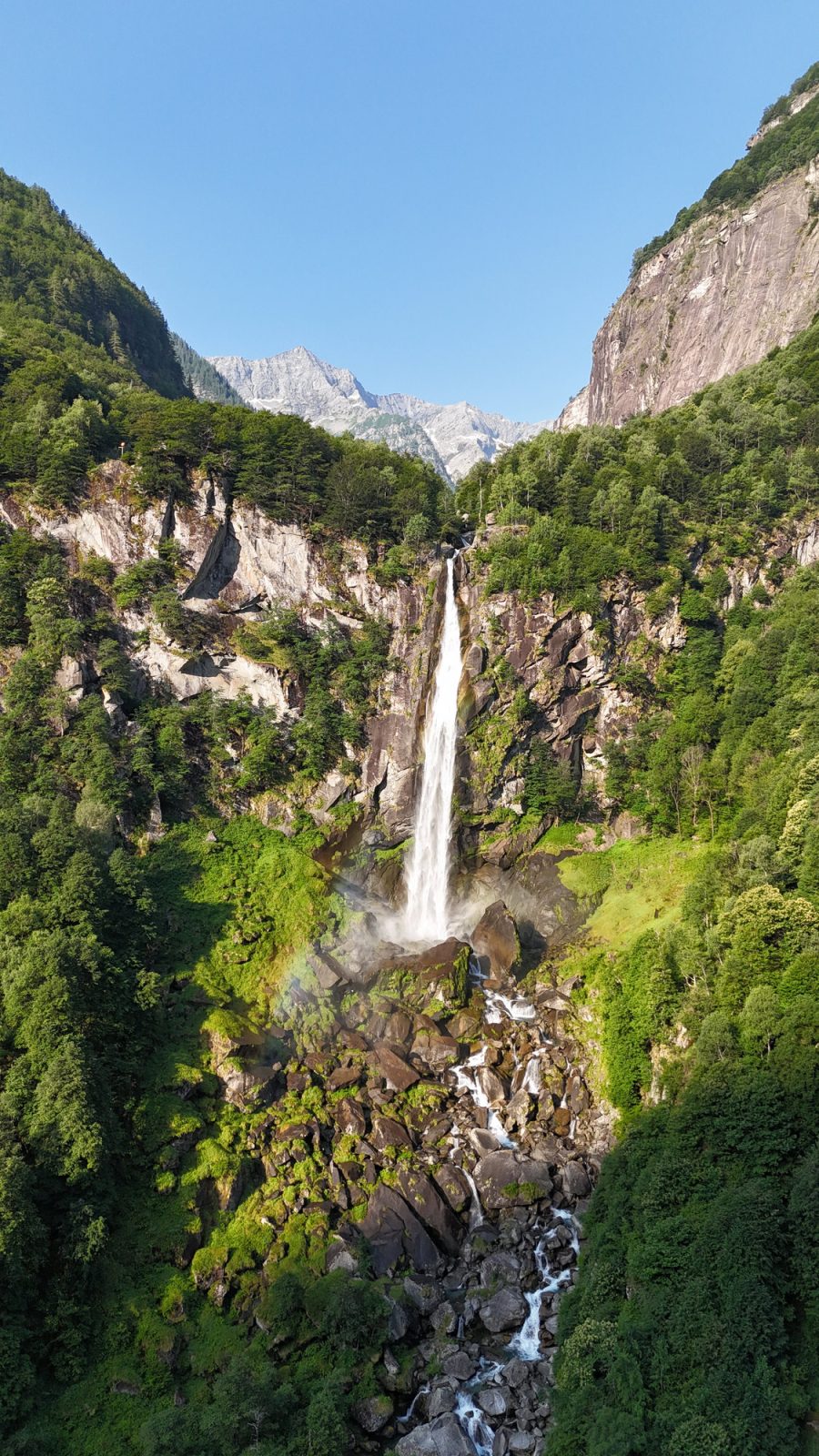 Foroglio Wasserfall