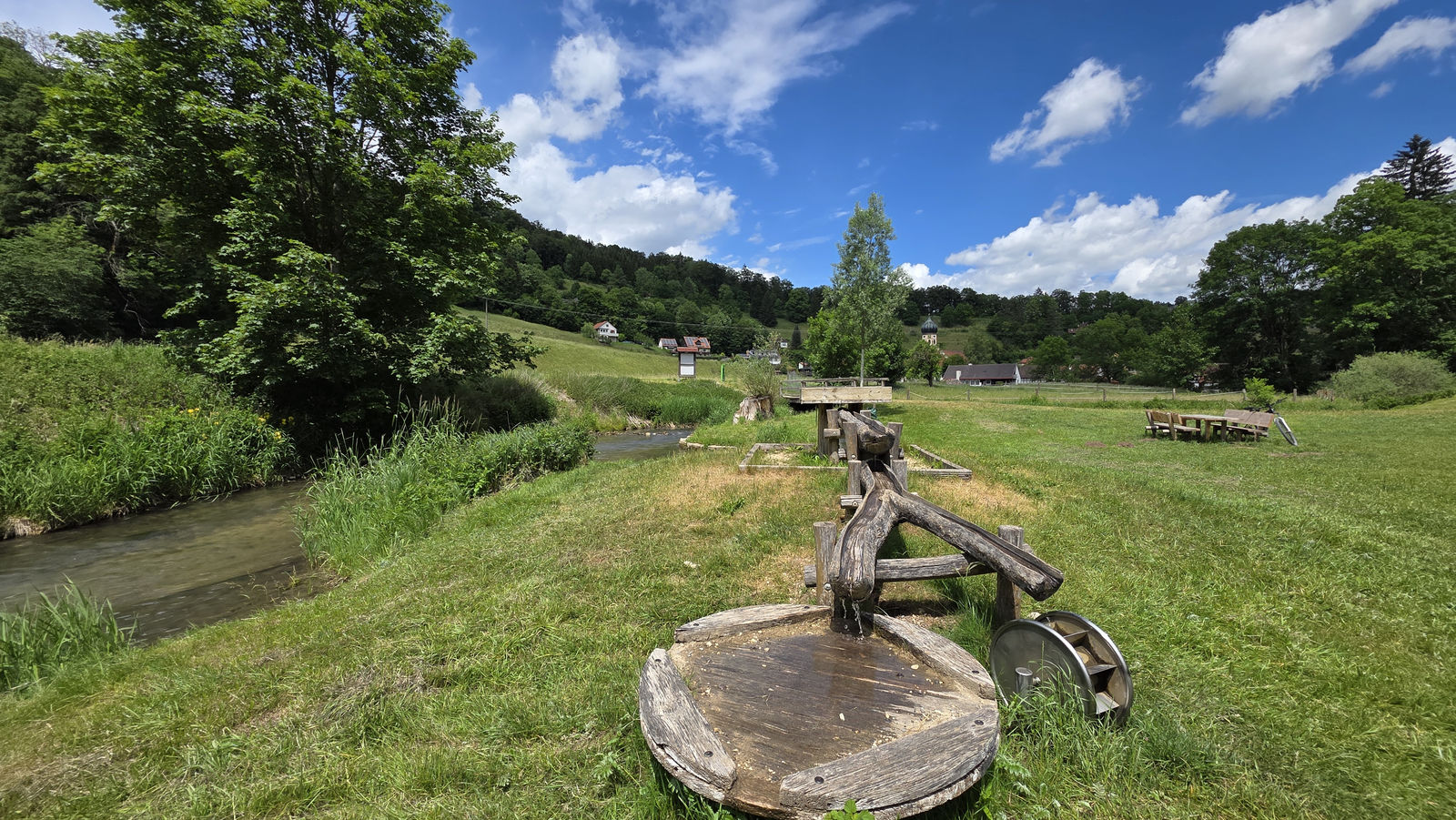 Wasserspielplatz