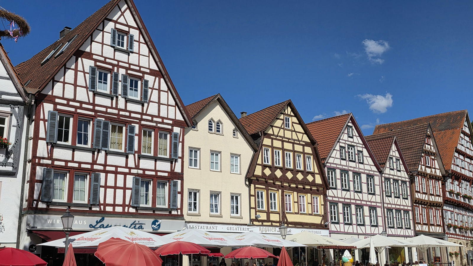 Historische Fachwerkhäuser in der Altstadt