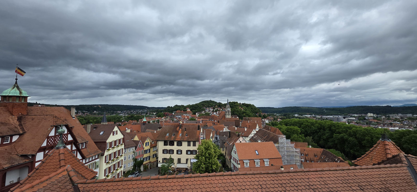 Blick auf Tübingen