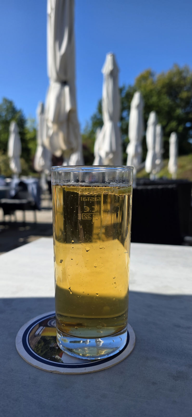 Pause am see